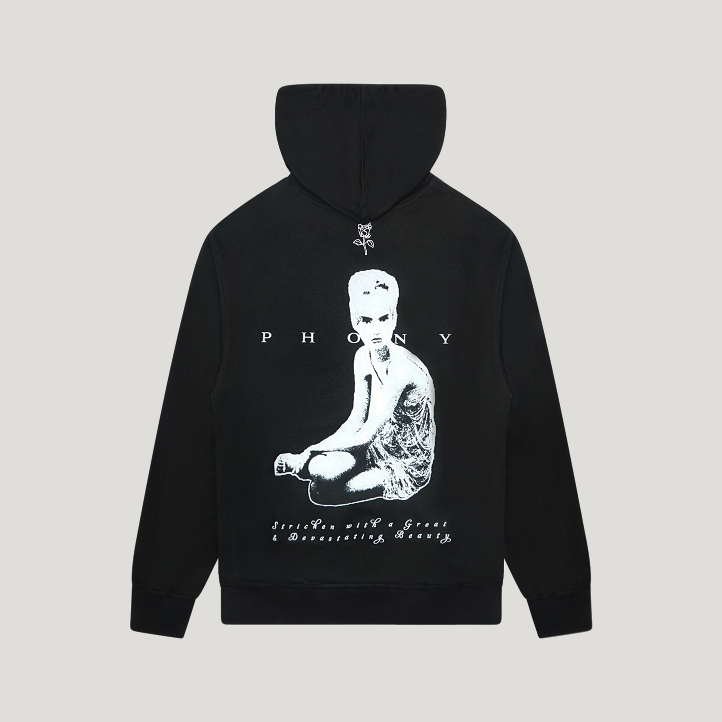 Gemma Ward - Black Organic Cotton Hoodie