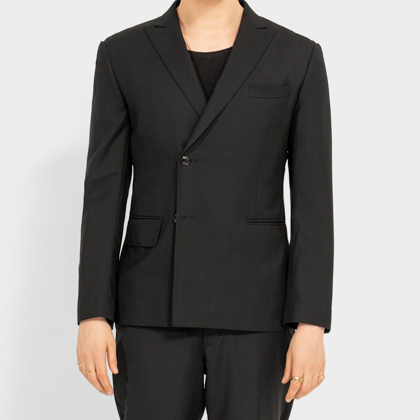 Double-Breast Suit - Wool Twill