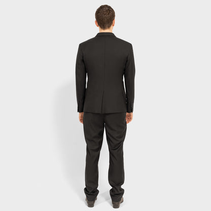 Double-Breast Suit - Wool Twill