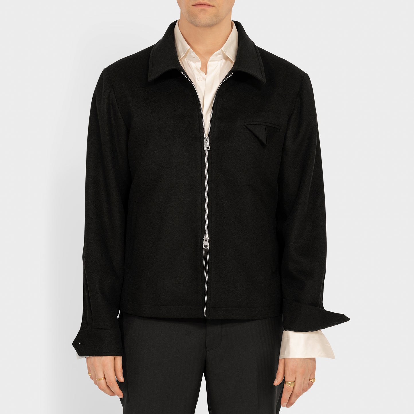 Wool Coach Collar Jacket