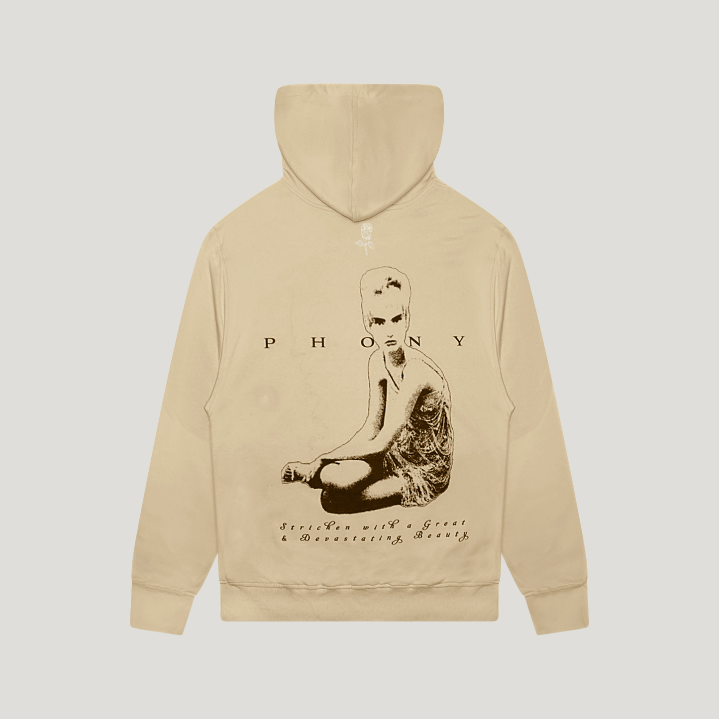 Gemma Ward - Ivory Organic Cotton Hoodie