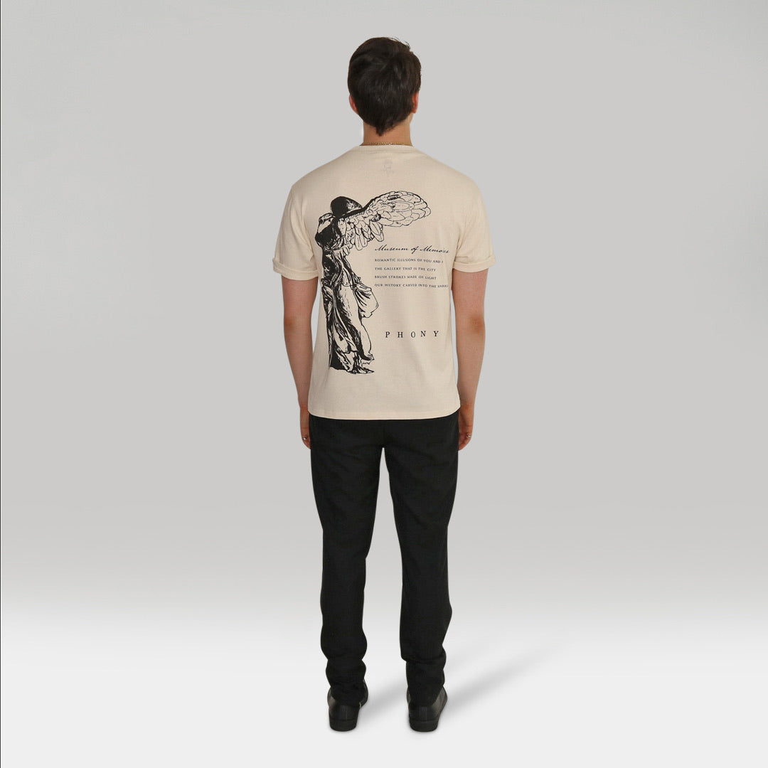 Museum of Memories - Ivory Organic Cotton Short Sleeve