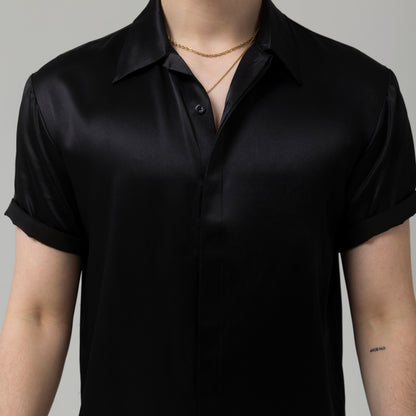 Silk Short Sleeve - Black