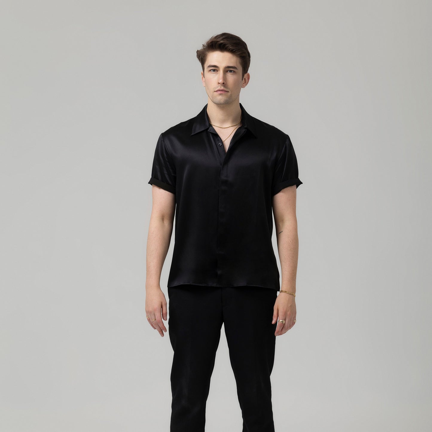 Silk Short Sleeve - Black