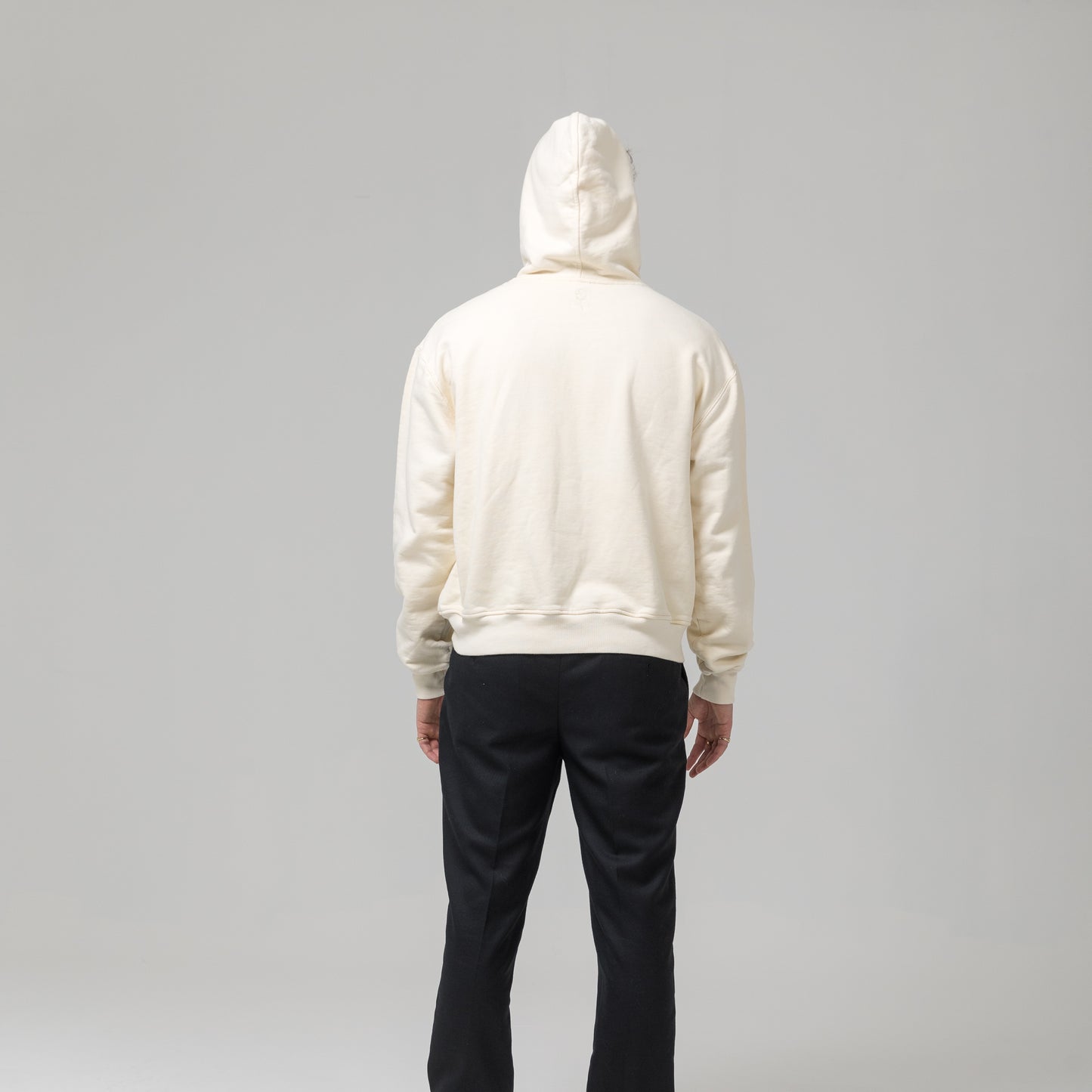 Organic Cotton Hoodie - Ivory