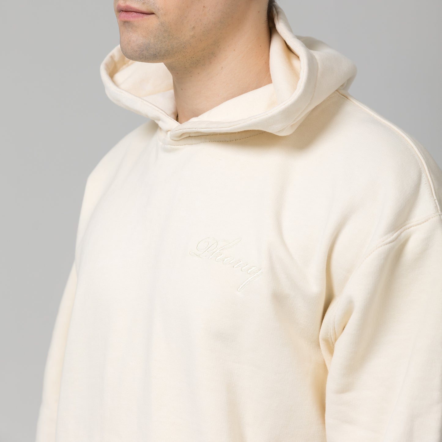 Organic Cotton Hoodie - Ivory