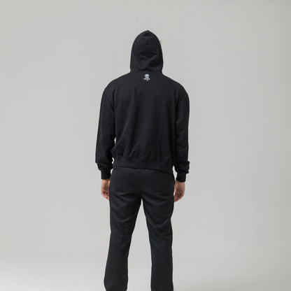 Organic Cotton Hoodie - Black