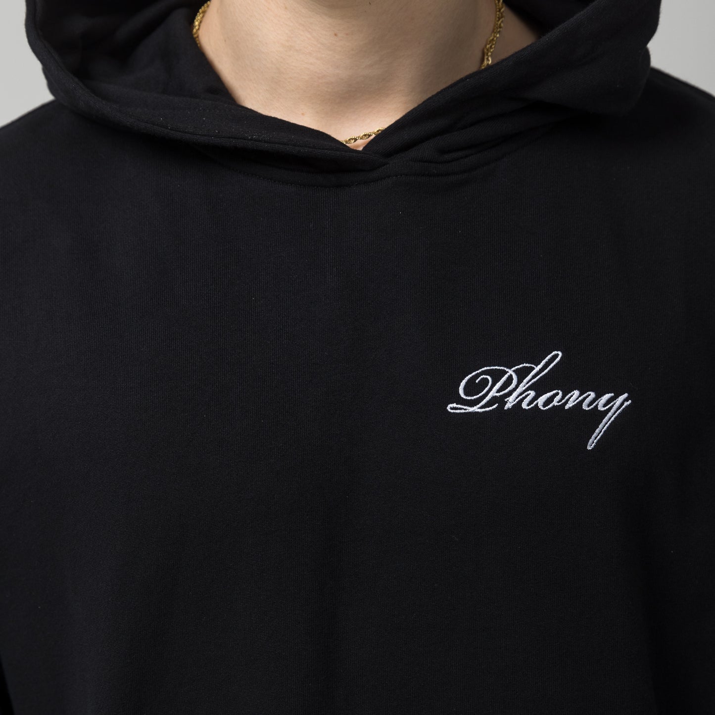 Organic Cotton Hoodie - Black